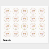 Kitty Cat Verjaardag Dank u Sticker Favors Labels (Vel)