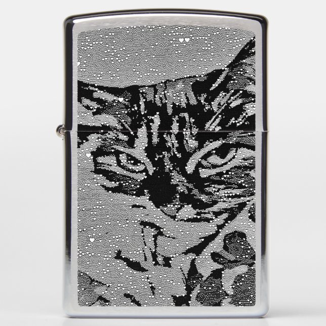 Kitty Cat Zippo Lighter (Voorkant)