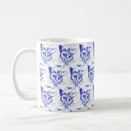 Kitty Coffee Mug (Gauche)