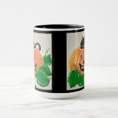 Kitty dans Mug Citrouille (Centre)