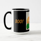 Kitty dans Mug Citrouille (Gauche)