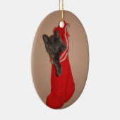 Kitty dans un ornement de bas (Droite)