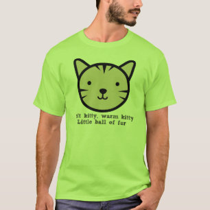 Kitty doux, Kitty chaud, peu de boule de T-shirt