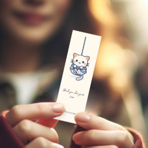 Kitty en cordes, carte de visite