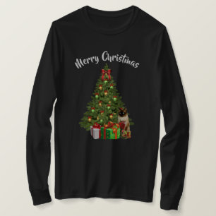 Kitty en Kerstboom T-shirt