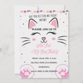 Kitty et amis Invitation d'anniversaire, P imprima (Devant)