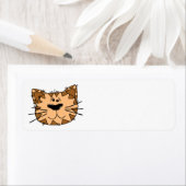 Kitty étiquette de adresse (En situation)