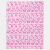 Kitty Fleece Deken (Voorkant)