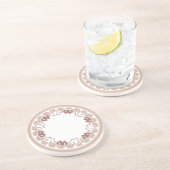 "KITTY GARLAND"coaster Zandsteen Onderzetter (Zijkant)