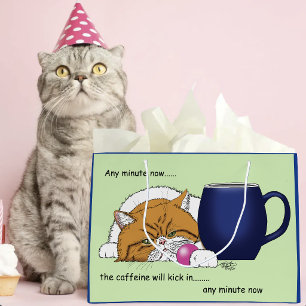 Kitty HEEFT cafeïne nodig Groot Cadeauzakje