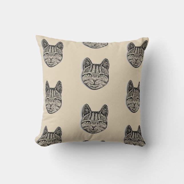 Kitty Kat Kussen Purrfect (Voorkant)