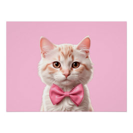 Kitty Kat - mannelijk orizzontal Perfect Poster