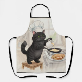 KItty Kichen Black Cat, Apron Schort