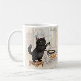 KItty Kichen Black Cat, Coffee Mug Koffiemok
