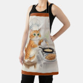 Kitty Kitchen, Apron Schort (Insitu)