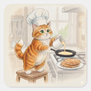Kitty Kitchen, Autocollants