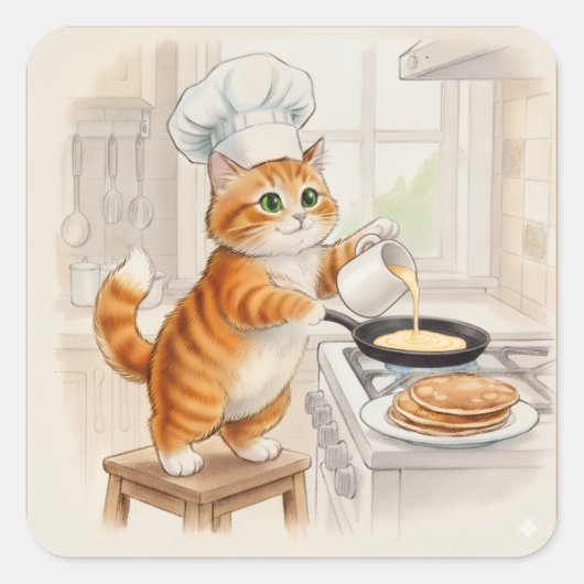 Kitty Kitchen, Autocollants (Devant)