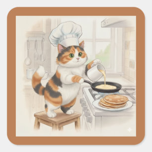 Kitty Kitchen, Calicot, Autocollants