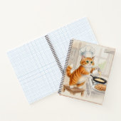 Kitty Kitchen, Spiral Notebook Notitieboek (Binnen)