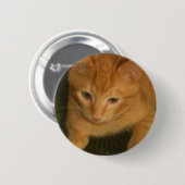 Kitty knop ronde button 5,7 cm (Voorkant /achterkant)