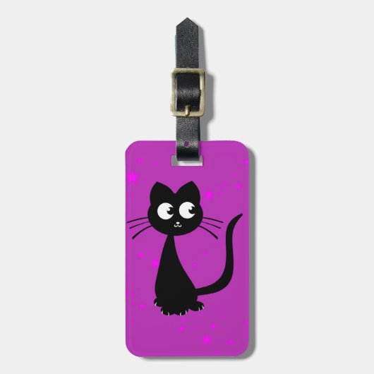Kitty Kuro Bagagelabel (Voorkant verticaal)