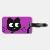 Kitty Kuro Bagagelabel (Achterkant horizontaal)
