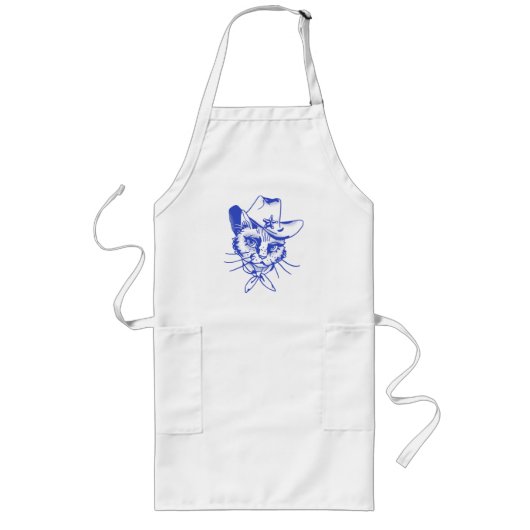 Kitty Long Apron Lang Schort (Voorkant)