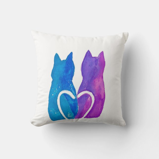 Kitty Love Coussin (Recto)