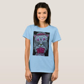 Kitty Mariée Pour Être T-shirt (Devant entier)