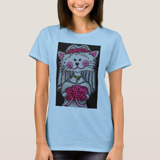 Kitty Mariée Pour Être T-shirt (Devant)