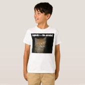 Kitty "MIND = BLOWN" Enfants T-shirt bio (Devant entier)