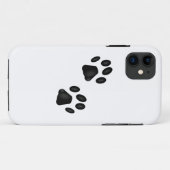 Kitty Paws iPhone 5, à peine là Coque (Dos (Horizontal))