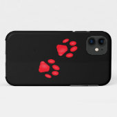Kitty Paws iPhone 5 à peine là Coque (Dos (Horizontal))
