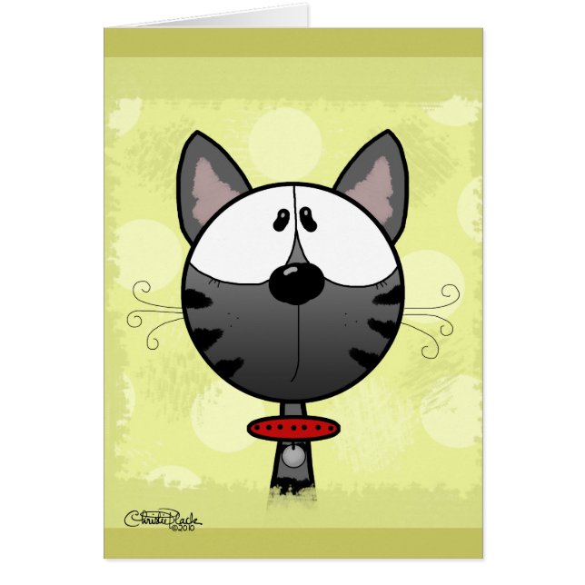 Kitty rayé gris (Devant)