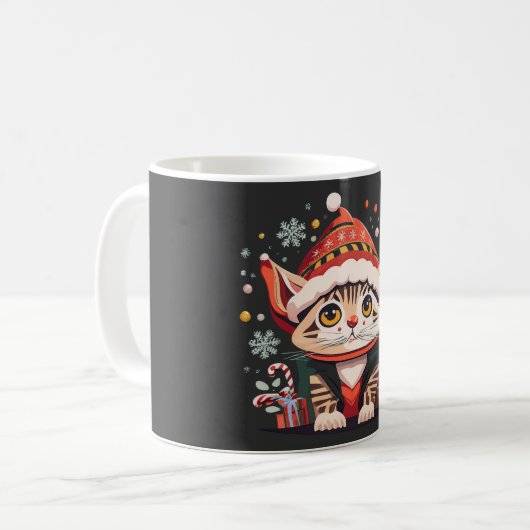 Kitty Santa Claus Mug (Devant gauche)