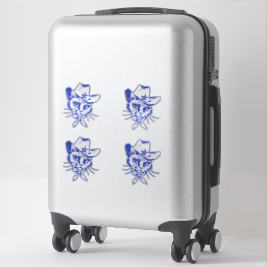 Kitty Sticker (Sur valise)