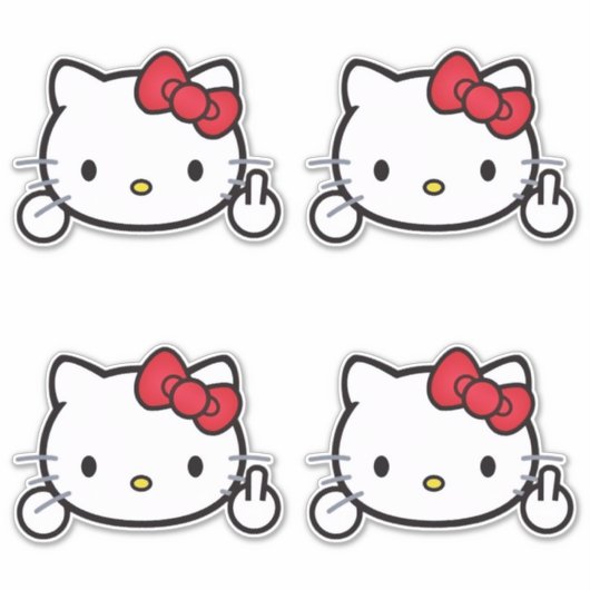 Kitty Sticker (Voorkant)