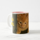 Kitty "TROP CUTE POUR CAFÉ" Mug (Devant gauche)