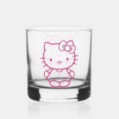 Kitty Whisky Glas (Achterkant)