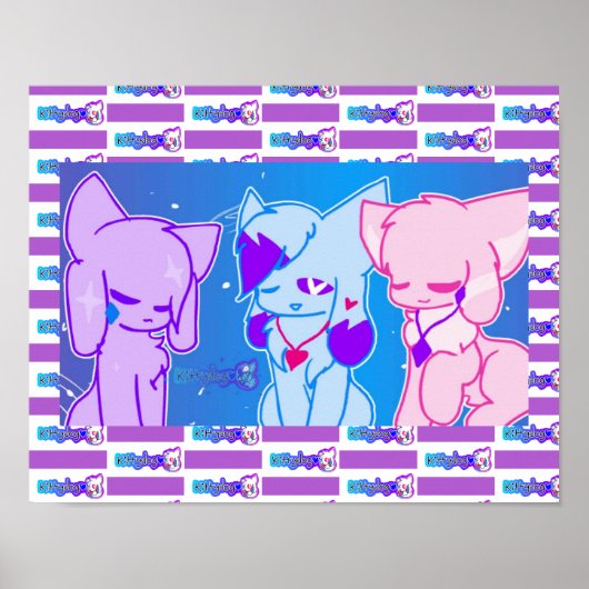 KITTYDOG POSTER (Voorkant)