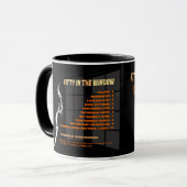 KittyInTheWindow - Diminution en cascade - MUG (Devant gauche)