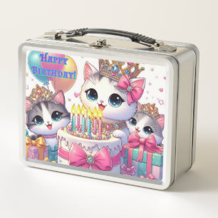 Kittys Cats Bling Lintjes Kronen Verjaardag