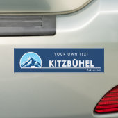Kitzbühel Austria mountain Bumper Sticker (En voiture)