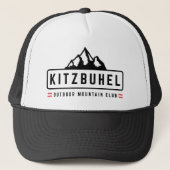 Kitzbuhel Oostenrijk buiten Trucker Pet (Voorkant)