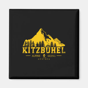 Kitzbühel Oostenrijk Ski Resort Alpine Skiën Ooste Magneet