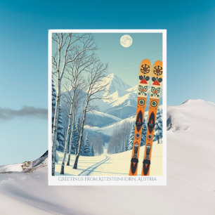 Kitzsteinhorn Oostenrijk Österreich ski Ansichtkaa Briefkaart