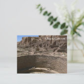 Kiva - Chaco Canyon Briefkaart (Staand voorkant)