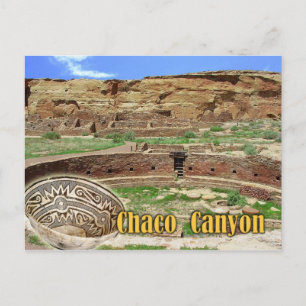 Kiva op Chetro Ketl, Chaco Canyon, New Mexico Briefkaart