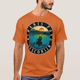 Kiwanis Pond Wisconsin Kayaking T-shirt