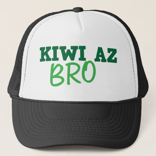 KIWI Az BRO (Nieuw-Zeeland) Trucker Pet (Voorkant)